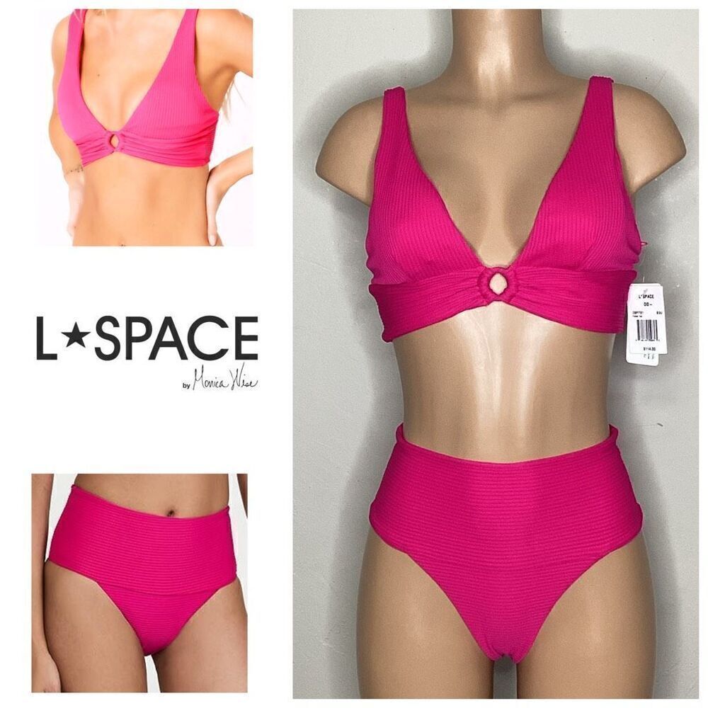 New. L*SPACE Fisher top and Desi bottom. DD-top/S-bottom. Retails $220